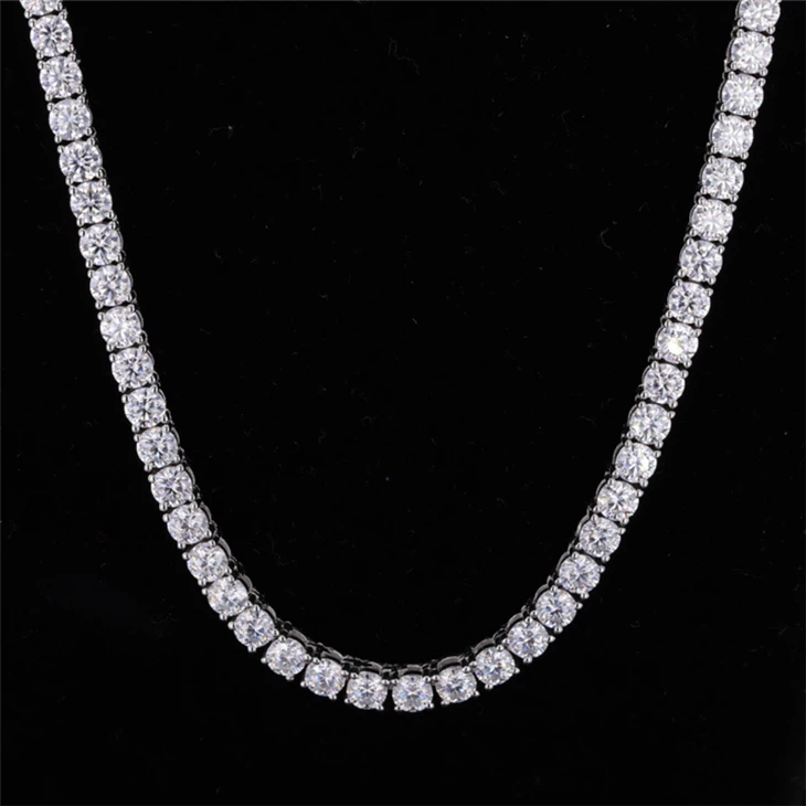 Moissanite Tennis Necklace